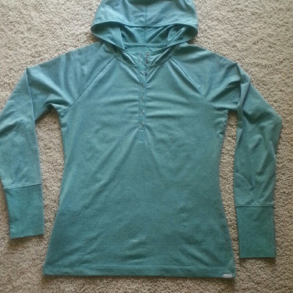 Eddie Bauer Tops - Eddie Bauer hooded top, EUC